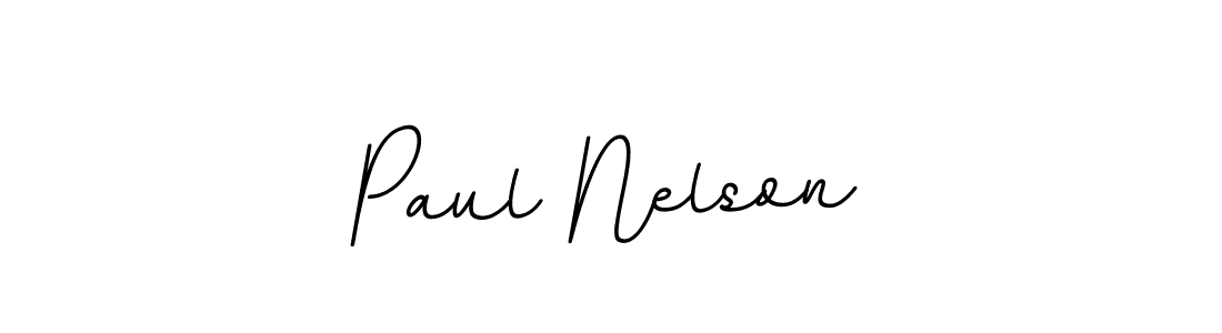 Make a beautiful signature design for name Paul Nelson. With this signature (BallpointsItalic-DORy9) style, you can create a handwritten signature for free. Paul Nelson signature style 11 images and pictures png