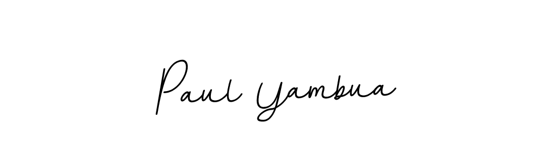 Also You can easily find your signature by using the search form. We will create Paul Yambua name handwritten signature images for you free of cost using BallpointsItalic-DORy9 sign style. Paul Yambua signature style 11 images and pictures png