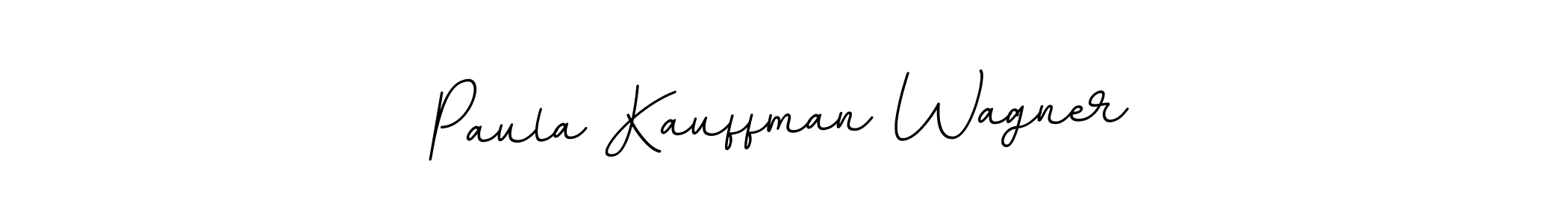 Create a beautiful signature design for name Paula Kauffman Wagner. With this signature (BallpointsItalic-DORy9) fonts, you can make a handwritten signature for free. Paula Kauffman Wagner signature style 11 images and pictures png