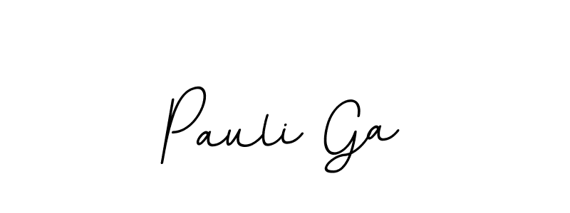 Check out images of Autograph of Pauli Ga name. Actor Pauli Ga Signature Style. BallpointsItalic-DORy9 is a professional sign style online. Pauli Ga signature style 11 images and pictures png