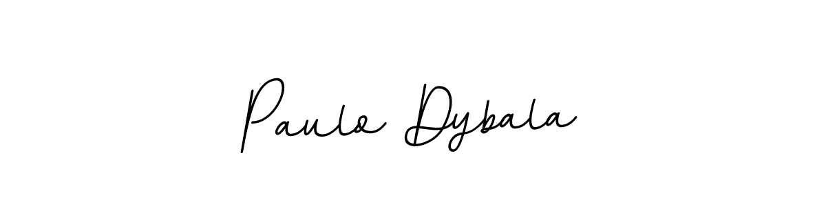 Make a beautiful signature design for name Paulo Dybala. With this signature (BallpointsItalic-DORy9) style, you can create a handwritten signature for free. Paulo Dybala signature style 11 images and pictures png