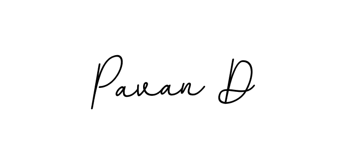 It looks lik you need a new signature style for name Pavan D. Design unique handwritten (BallpointsItalic-DORy9) signature with our free signature maker in just a few clicks. Pavan D signature style 11 images and pictures png