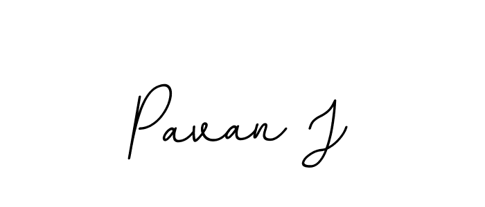 It looks lik you need a new signature style for name Pavan J. Design unique handwritten (BallpointsItalic-DORy9) signature with our free signature maker in just a few clicks. Pavan J signature style 11 images and pictures png