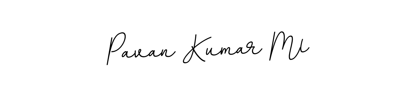 Pavan Kumar Ml stylish signature style. Best Handwritten Sign (BallpointsItalic-DORy9) for my name. Handwritten Signature Collection Ideas for my name Pavan Kumar Ml. Pavan Kumar Ml signature style 11 images and pictures png