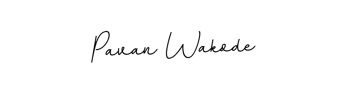 The best way (BallpointsItalic-DORy9) to make a short signature is to pick only two or three words in your name. The name Pavan Wakode include a total of six letters. For converting this name. Pavan Wakode signature style 11 images and pictures png