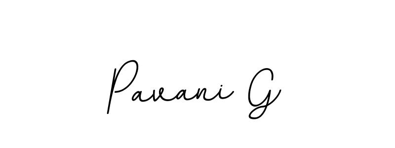 Make a beautiful signature design for name Pavani G. With this signature (BallpointsItalic-DORy9) style, you can create a handwritten signature for free. Pavani G signature style 11 images and pictures png