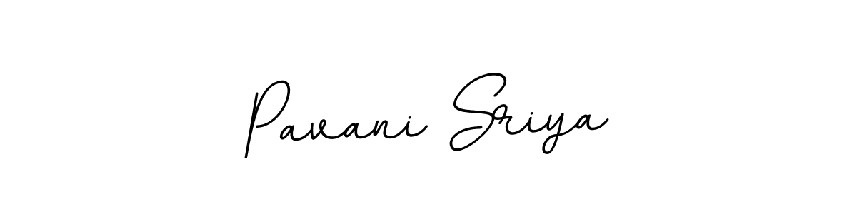 Design your own signature with our free online signature maker. With this signature software, you can create a handwritten (BallpointsItalic-DORy9) signature for name Pavani Sriya. Pavani Sriya signature style 11 images and pictures png