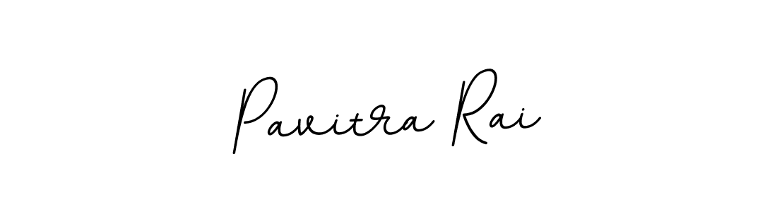 How to make Pavitra Rai name signature. Use BallpointsItalic-DORy9 style for creating short signs online. This is the latest handwritten sign. Pavitra Rai signature style 11 images and pictures png
