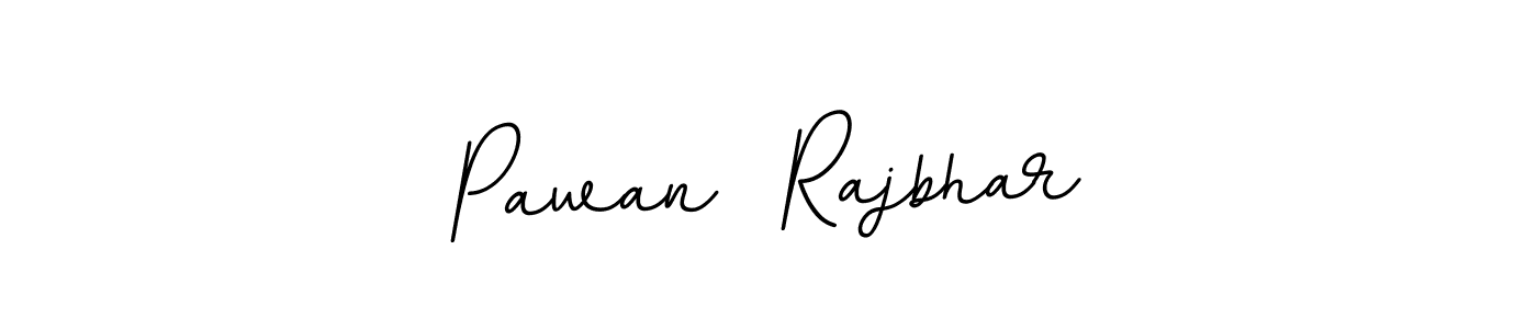 Pawan  Rajbhar stylish signature style. Best Handwritten Sign (BallpointsItalic-DORy9) for my name. Handwritten Signature Collection Ideas for my name Pawan  Rajbhar. Pawan  Rajbhar signature style 11 images and pictures png