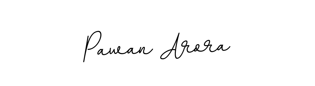 Pawan Arora stylish signature style. Best Handwritten Sign (BallpointsItalic-DORy9) for my name. Handwritten Signature Collection Ideas for my name Pawan Arora. Pawan Arora signature style 11 images and pictures png