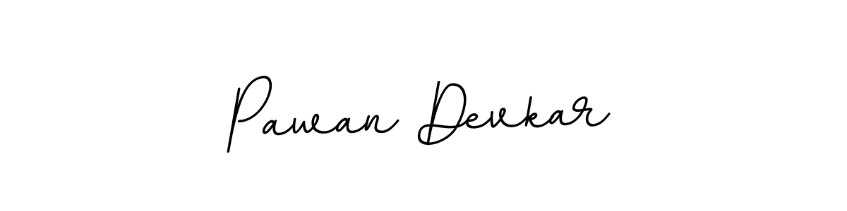 Use a signature maker to create a handwritten signature online. With this signature software, you can design (BallpointsItalic-DORy9) your own signature for name Pawan Devkar. Pawan Devkar signature style 11 images and pictures png
