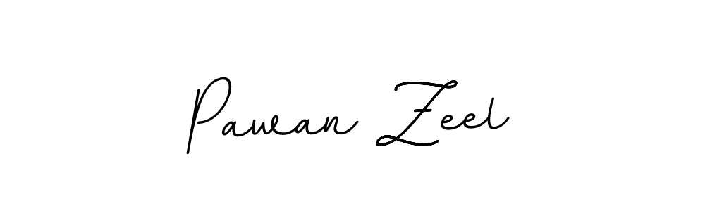 You should practise on your own different ways (BallpointsItalic-DORy9) to write your name (Pawan Zeel) in signature. don't let someone else do it for you. Pawan Zeel signature style 11 images and pictures png