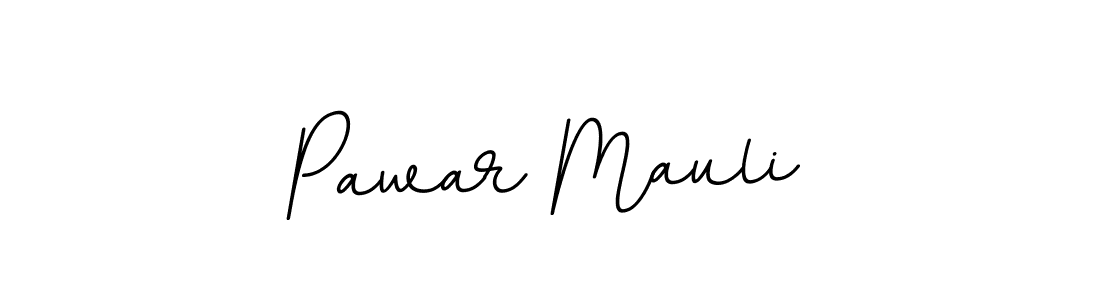 You should practise on your own different ways (BallpointsItalic-DORy9) to write your name (Pawar Mauli) in signature. don't let someone else do it for you. Pawar Mauli signature style 11 images and pictures png