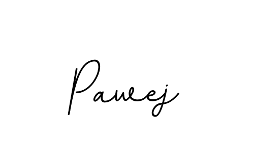 Design your own signature with our free online signature maker. With this signature software, you can create a handwritten (BallpointsItalic-DORy9) signature for name Pawej. Pawej signature style 11 images and pictures png