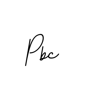 Create a beautiful signature design for name Pbc. With this signature (BallpointsItalic-DORy9) fonts, you can make a handwritten signature for free. Pbc signature style 11 images and pictures png