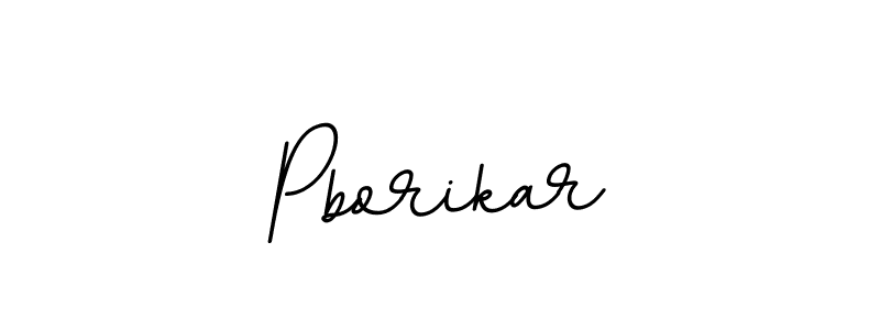 The best way (BallpointsItalic-DORy9) to make a short signature is to pick only two or three words in your name. The name Pborikar include a total of six letters. For converting this name. Pborikar signature style 11 images and pictures png