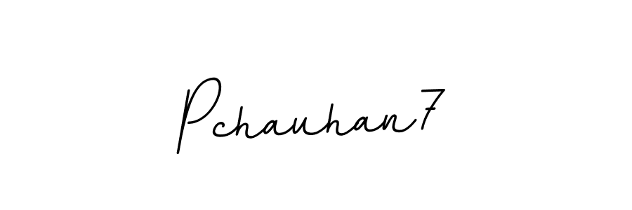 Similarly BallpointsItalic-DORy9 is the best handwritten signature design. Signature creator online .You can use it as an online autograph creator for name Pchauhan7. Pchauhan7 signature style 11 images and pictures png