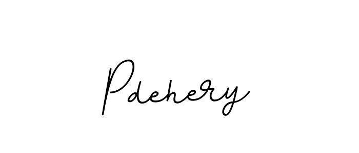 Use a signature maker to create a handwritten signature online. With this signature software, you can design (BallpointsItalic-DORy9) your own signature for name Pdehery. Pdehery signature style 11 images and pictures png