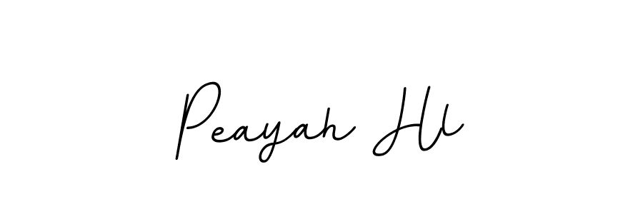 Make a beautiful signature design for name Peayah Hl. With this signature (BallpointsItalic-DORy9) style, you can create a handwritten signature for free. Peayah Hl signature style 11 images and pictures png