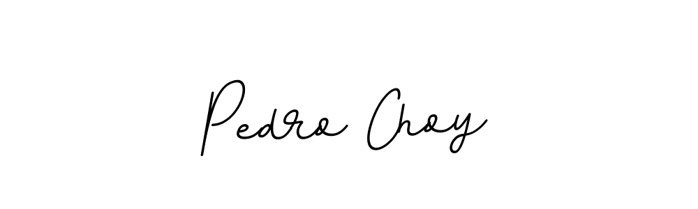 Make a beautiful signature design for name Pedro Choy. Use this online signature maker to create a handwritten signature for free. Pedro Choy signature style 11 images and pictures png