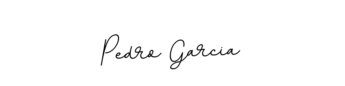 Design your own signature with our free online signature maker. With this signature software, you can create a handwritten (BallpointsItalic-DORy9) signature for name Pedro Garcia. Pedro Garcia signature style 11 images and pictures png