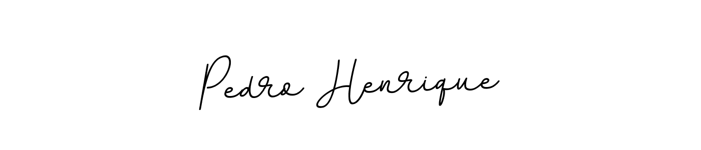 How to make Pedro Henrique name signature. Use BallpointsItalic-DORy9 style for creating short signs online. This is the latest handwritten sign. Pedro Henrique signature style 11 images and pictures png