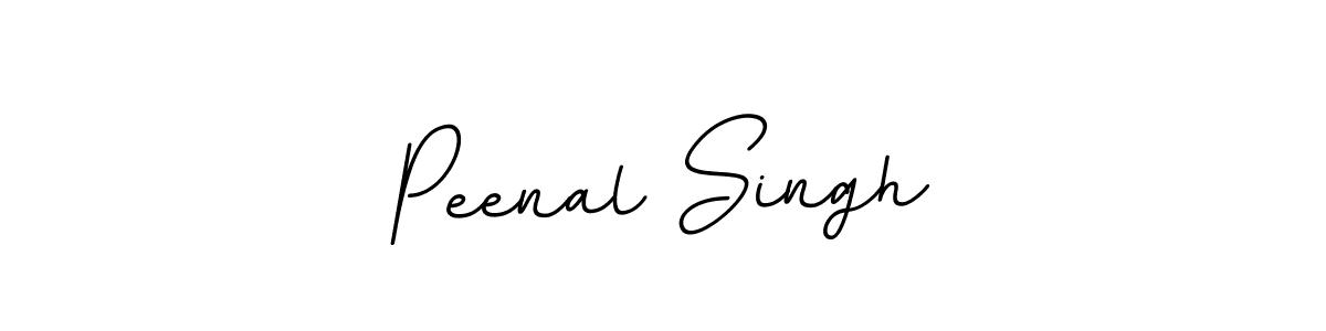 How to make Peenal Singh signature? BallpointsItalic-DORy9 is a professional autograph style. Create handwritten signature for Peenal Singh name. Peenal Singh signature style 11 images and pictures png