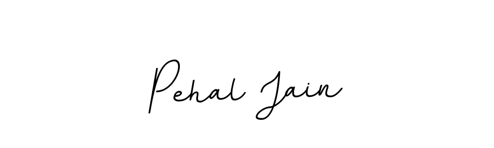 Make a beautiful signature design for name Pehal Jain. With this signature (BallpointsItalic-DORy9) style, you can create a handwritten signature for free. Pehal Jain signature style 11 images and pictures png