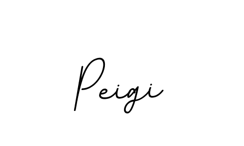 Make a beautiful signature design for name Peigi. With this signature (BallpointsItalic-DORy9) style, you can create a handwritten signature for free. Peigi signature style 11 images and pictures png