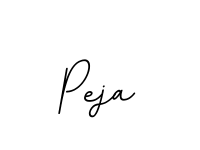 Design your own signature with our free online signature maker. With this signature software, you can create a handwritten (BallpointsItalic-DORy9) signature for name Peja. Peja signature style 11 images and pictures png