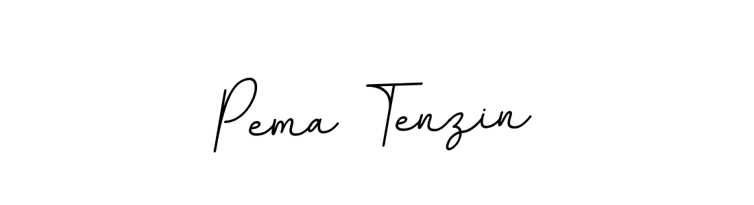 This is the best signature style for the Pema Tenzin name. Also you like these signature font (BallpointsItalic-DORy9). Mix name signature. Pema Tenzin signature style 11 images and pictures png