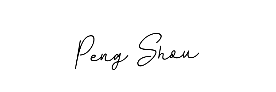 Also You can easily find your signature by using the search form. We will create Peng Shou name handwritten signature images for you free of cost using BallpointsItalic-DORy9 sign style. Peng Shou signature style 11 images and pictures png