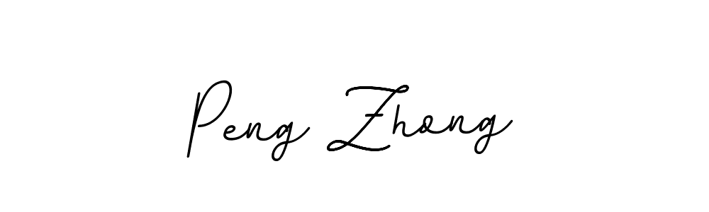 How to make Peng Zhong signature? BallpointsItalic-DORy9 is a professional autograph style. Create handwritten signature for Peng Zhong name. Peng Zhong signature style 11 images and pictures png