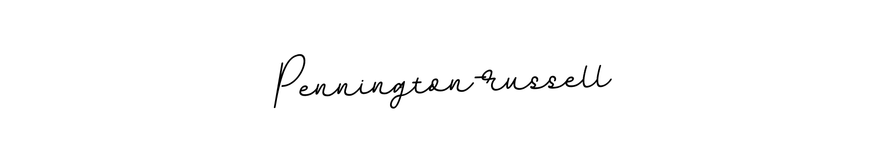 Make a beautiful signature design for name Pennington-russell. Use this online signature maker to create a handwritten signature for free. Pennington-russell signature style 11 images and pictures png