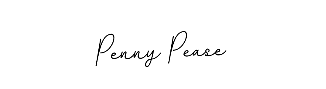 The best way (BallpointsItalic-DORy9) to make a short signature is to pick only two or three words in your name. The name Penny Pease include a total of six letters. For converting this name. Penny Pease signature style 11 images and pictures png