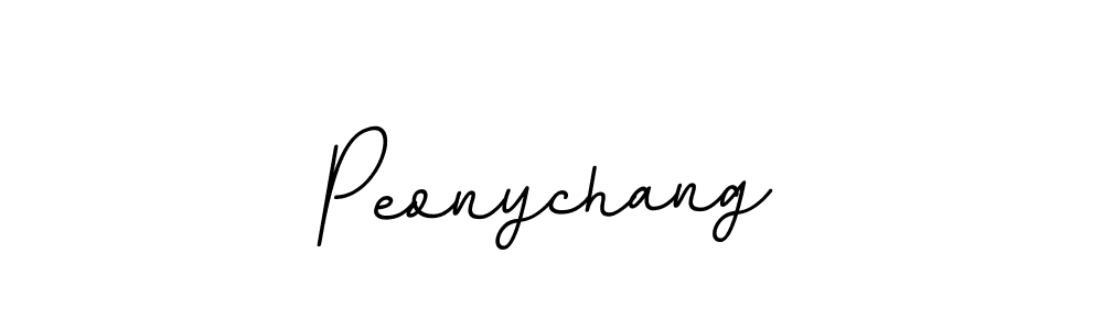 Also we have Peonychang name is the best signature style. Create professional handwritten signature collection using BallpointsItalic-DORy9 autograph style. Peonychang signature style 11 images and pictures png