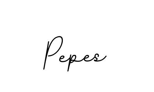 It looks lik you need a new signature style for name Pepes. Design unique handwritten (BallpointsItalic-DORy9) signature with our free signature maker in just a few clicks. Pepes signature style 11 images and pictures png