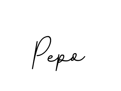 You should practise on your own different ways (BallpointsItalic-DORy9) to write your name (Pepo) in signature. don't let someone else do it for you. Pepo signature style 11 images and pictures png