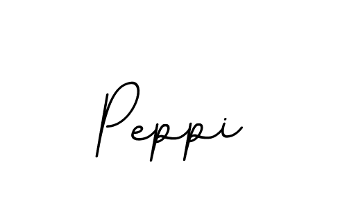 Use a signature maker to create a handwritten signature online. With this signature software, you can design (BallpointsItalic-DORy9) your own signature for name Peppi. Peppi signature style 11 images and pictures png