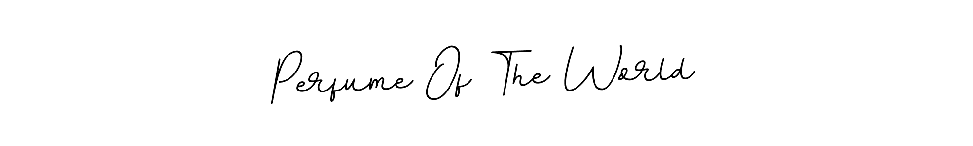 Also we have Perfume Of The World name is the best signature style. Create professional handwritten signature collection using BallpointsItalic-DORy9 autograph style. Perfume Of The World signature style 11 images and pictures png