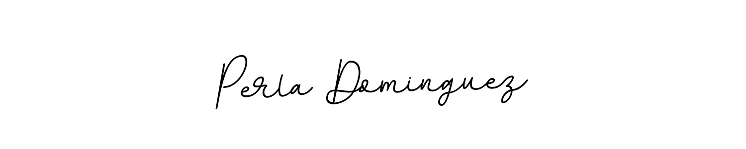 You should practise on your own different ways (BallpointsItalic-DORy9) to write your name (Perla Dominguez) in signature. don't let someone else do it for you. Perla Dominguez signature style 11 images and pictures png