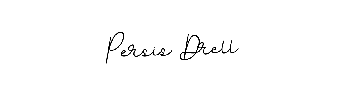 It looks lik you need a new signature style for name Persis Drell. Design unique handwritten (BallpointsItalic-DORy9) signature with our free signature maker in just a few clicks. Persis Drell signature style 11 images and pictures png