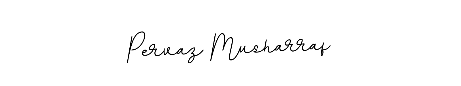 Use a signature maker to create a handwritten signature online. With this signature software, you can design (BallpointsItalic-DORy9) your own signature for name Pervaz Musharraf. Pervaz Musharraf signature style 11 images and pictures png