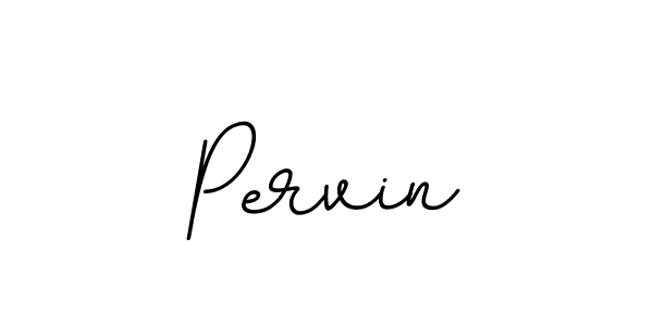 It looks lik you need a new signature style for name Pervin. Design unique handwritten (BallpointsItalic-DORy9) signature with our free signature maker in just a few clicks. Pervin signature style 11 images and pictures png