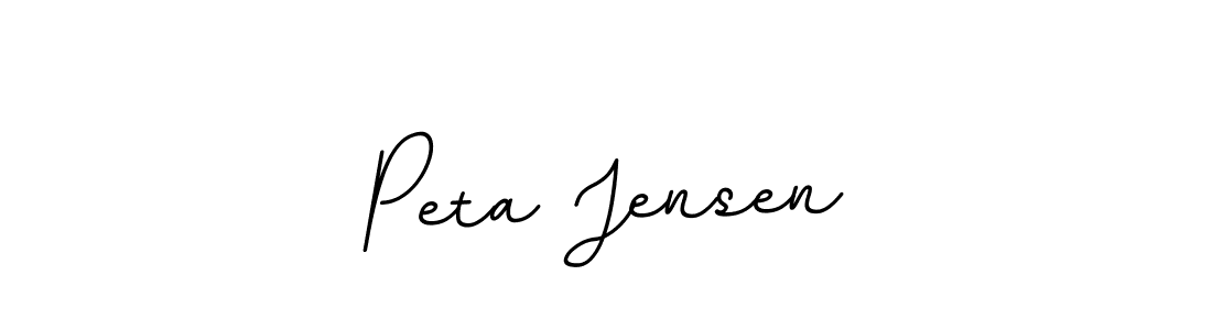 if you are searching for the best signature style for your name Peta Jensen. so please give up your signature search. here we have designed multiple signature styles  using BallpointsItalic-DORy9. Peta Jensen signature style 11 images and pictures png