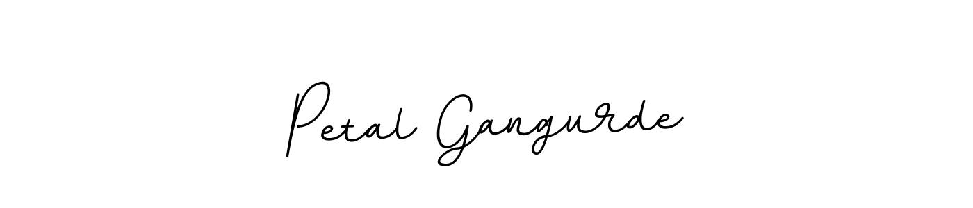BallpointsItalic-DORy9 is a professional signature style that is perfect for those who want to add a touch of class to their signature. It is also a great choice for those who want to make their signature more unique. Get Petal Gangurde name to fancy signature for free. Petal Gangurde signature style 11 images and pictures png