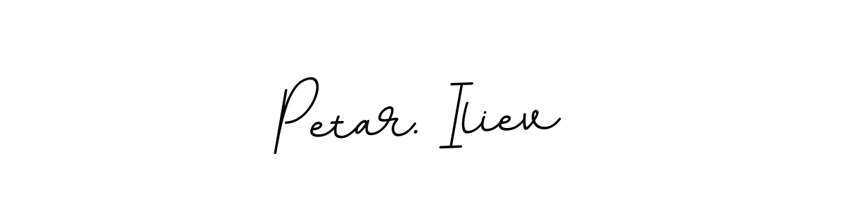 How to make Petar. Iliev name signature. Use BallpointsItalic-DORy9 style for creating short signs online. This is the latest handwritten sign. Petar. Iliev signature style 11 images and pictures png