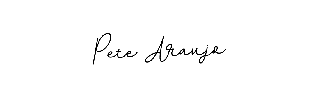 Design your own signature with our free online signature maker. With this signature software, you can create a handwritten (BallpointsItalic-DORy9) signature for name Pete Araujo. Pete Araujo signature style 11 images and pictures png
