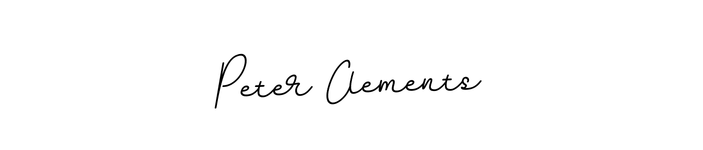 The best way (BallpointsItalic-DORy9) to make a short signature is to pick only two or three words in your name. The name Peter Clements include a total of six letters. For converting this name. Peter Clements signature style 11 images and pictures png