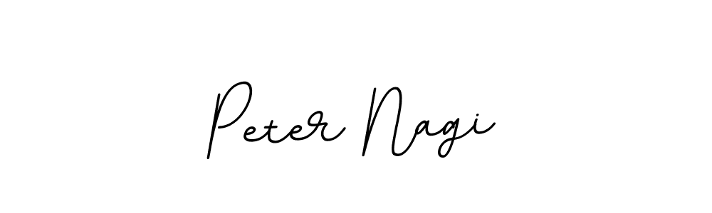 Design your own signature with our free online signature maker. With this signature software, you can create a handwritten (BallpointsItalic-DORy9) signature for name Peter Nagi. Peter Nagi signature style 11 images and pictures png